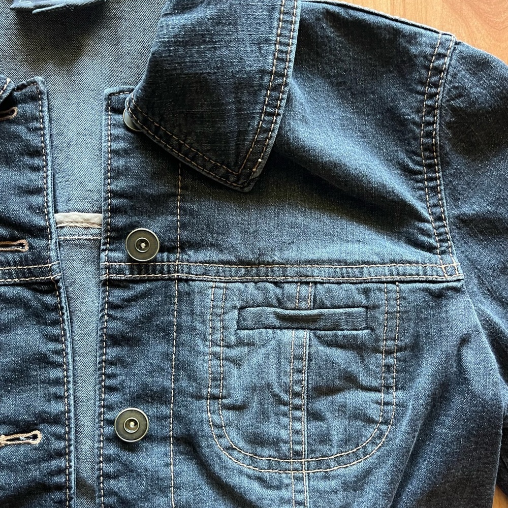 Classiques Entier Dark Denim Jacket - Picture 9 of 9